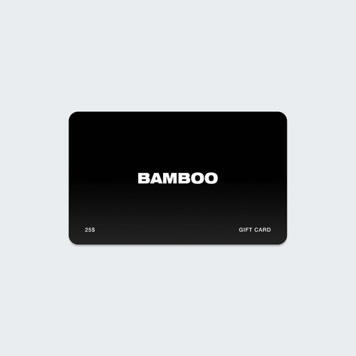 Bamboo Gift Card / Carte-cadeau Bamboo