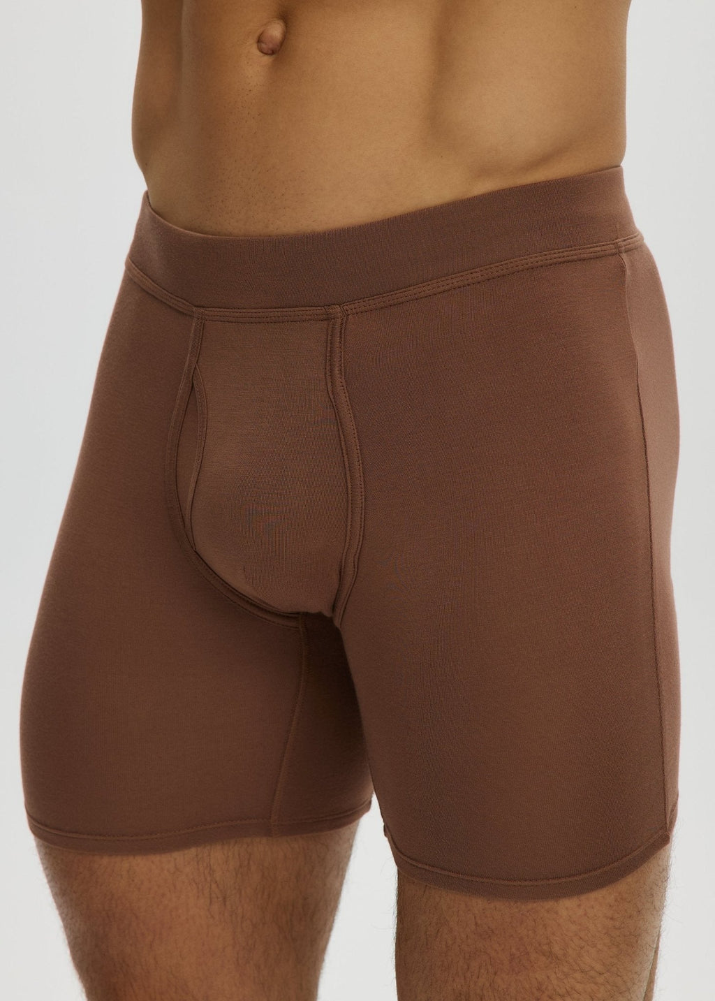 Essential Long Boxer Front Opening
