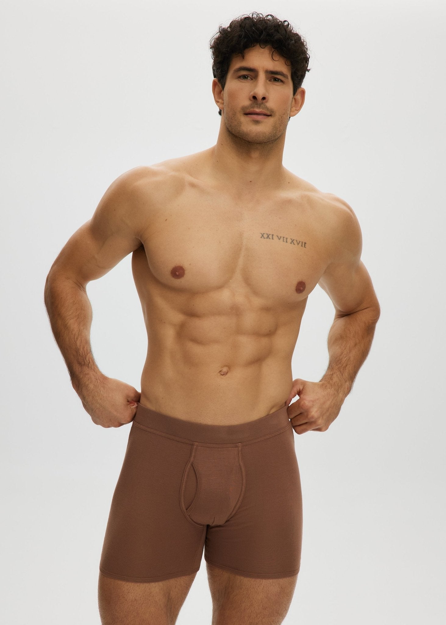 Essential Short Boxer Front Opening