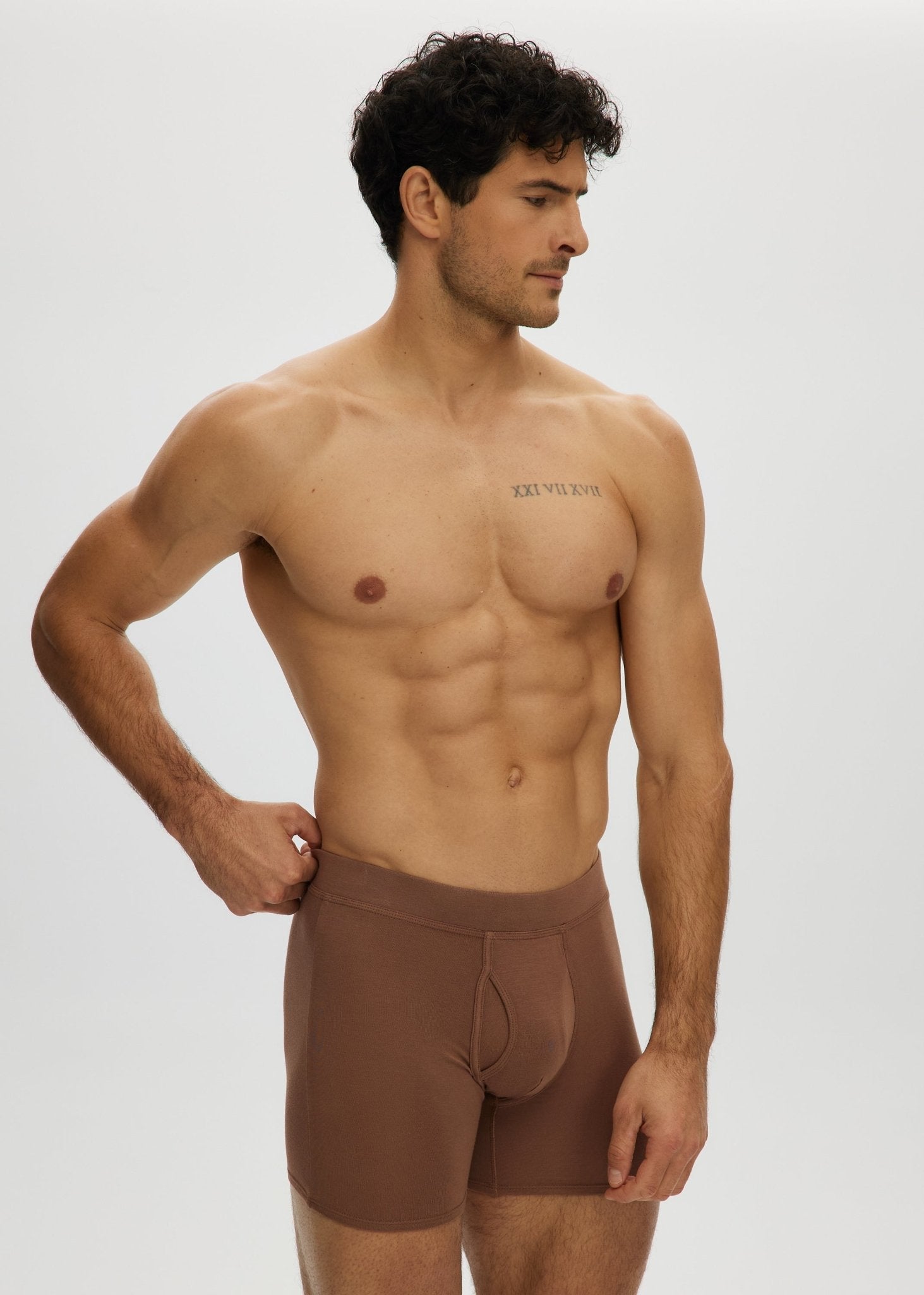 Essential Short Boxer Front Opening