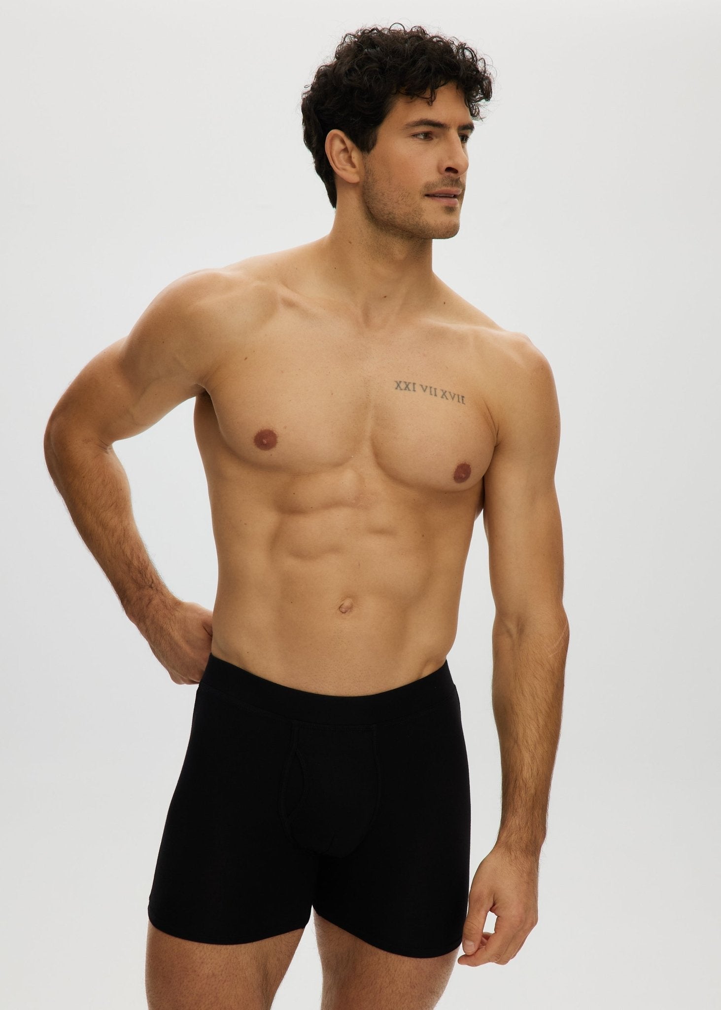 Essential Short Boxer Front Opening