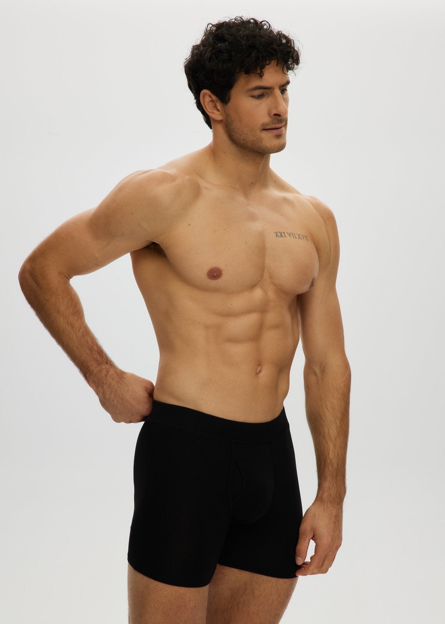 Essential Short Boxer Front Opening