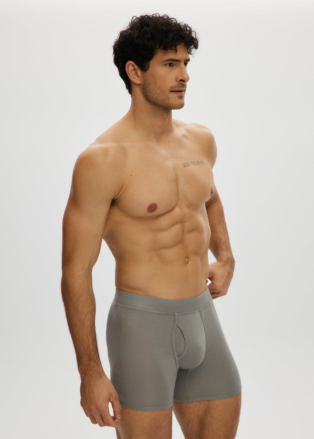 Essential Short Boxer Front Opening