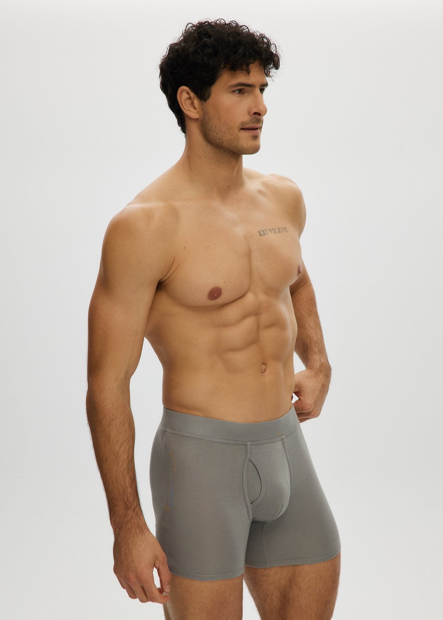 Essential Short Boxer Front Opening