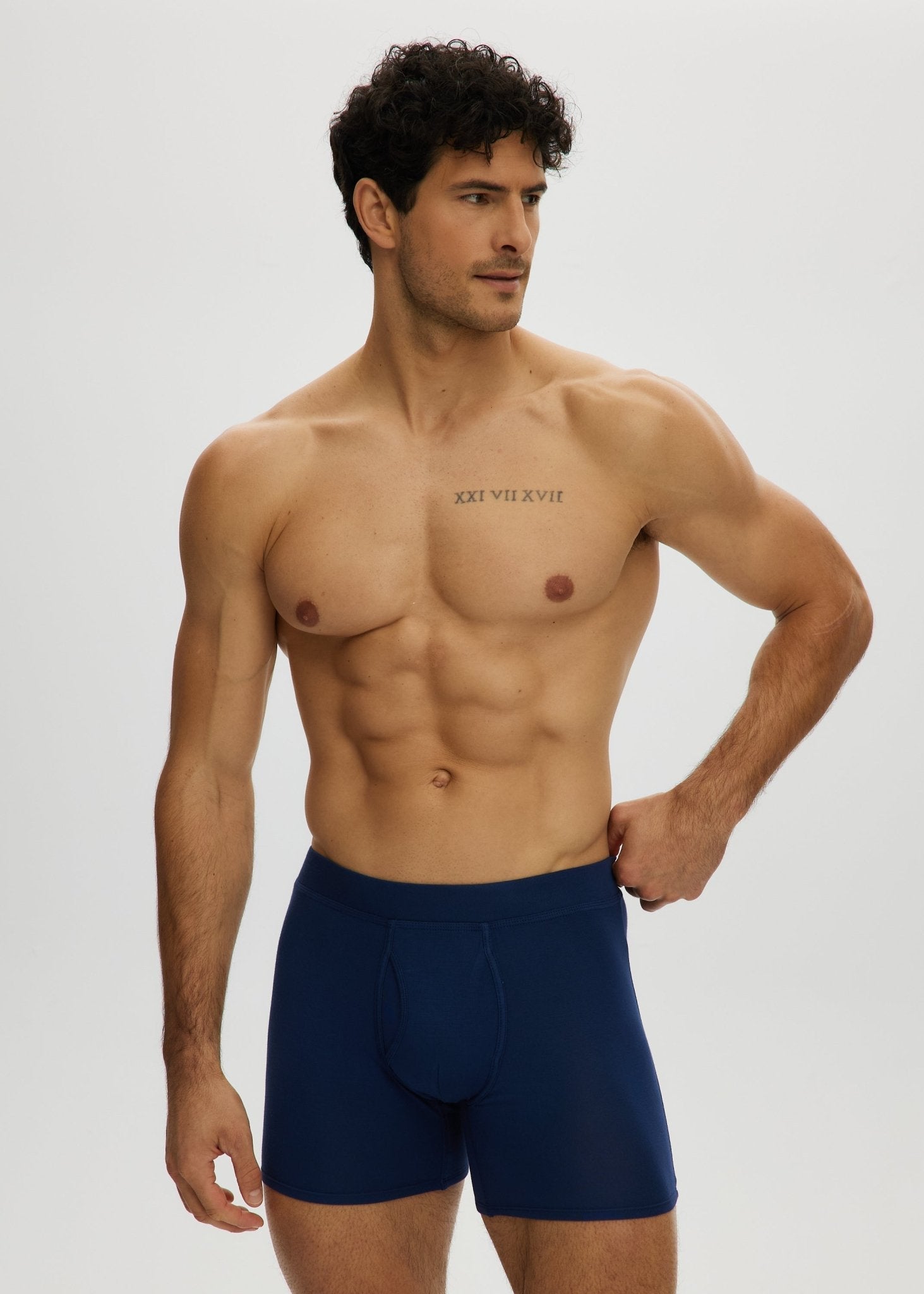 Essential Short Boxer Front Opening