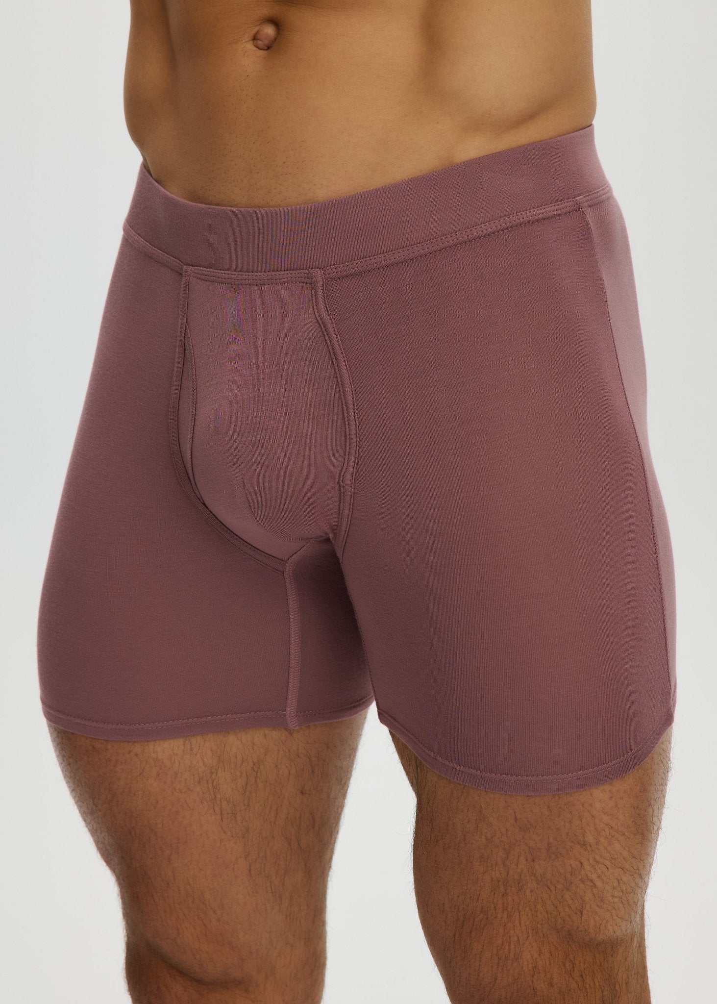 Essential Long Boxer Front Opening