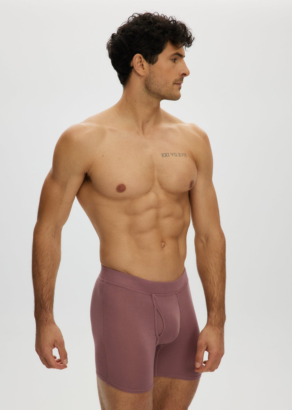 Essential Long Boxer Front Opening