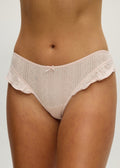 Pointelle Thong