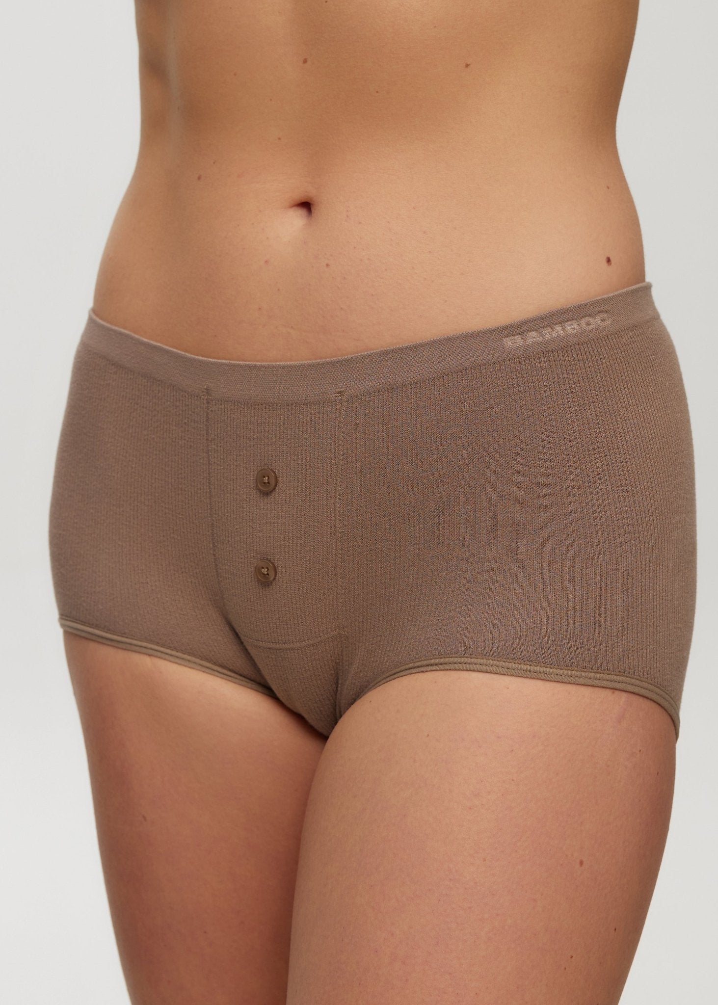 Seamless Rib Micro Boyshort