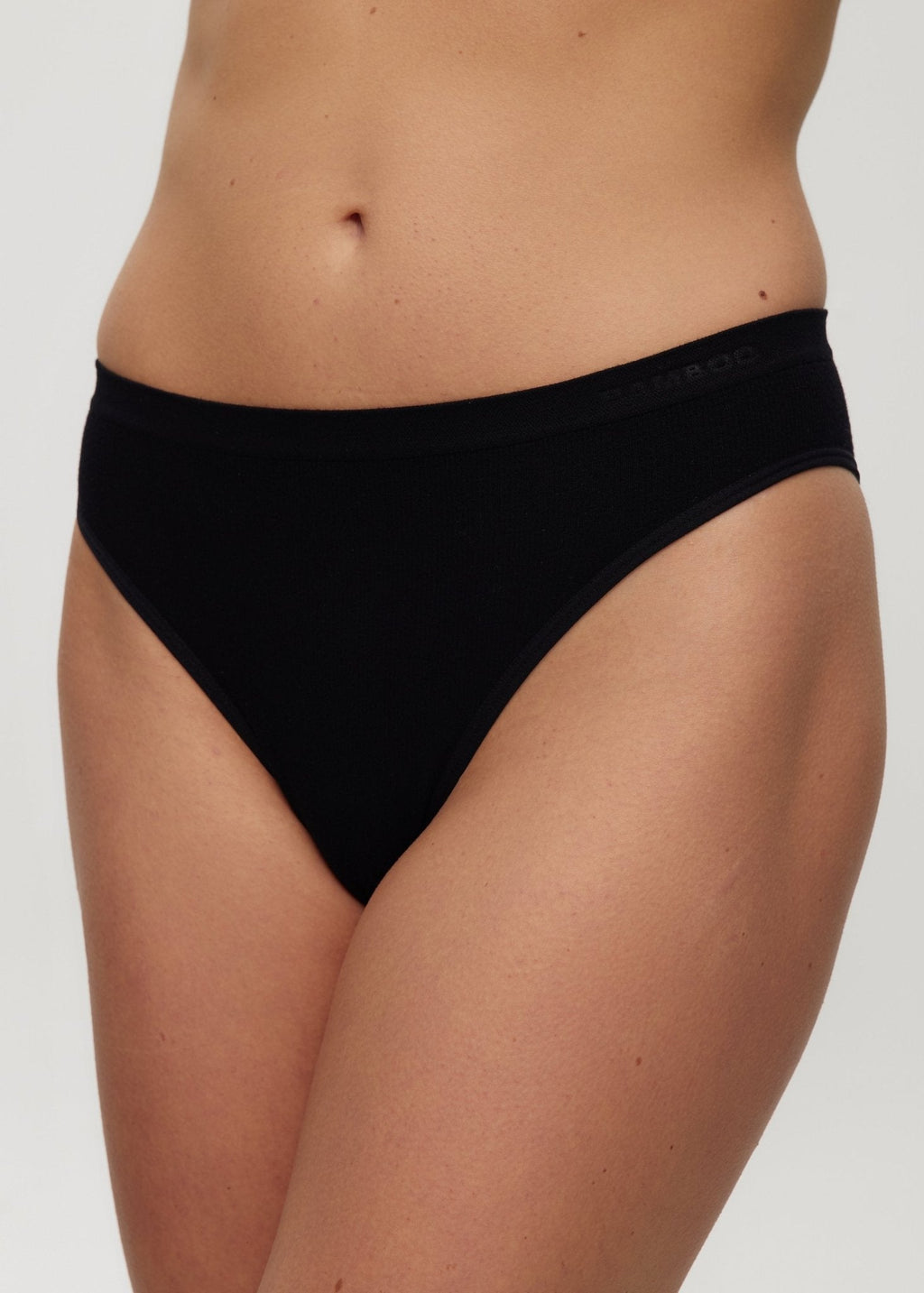 Seamless Rib High Waisted Cheeky Brief