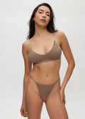 Seamless Rib Triangle Bralette