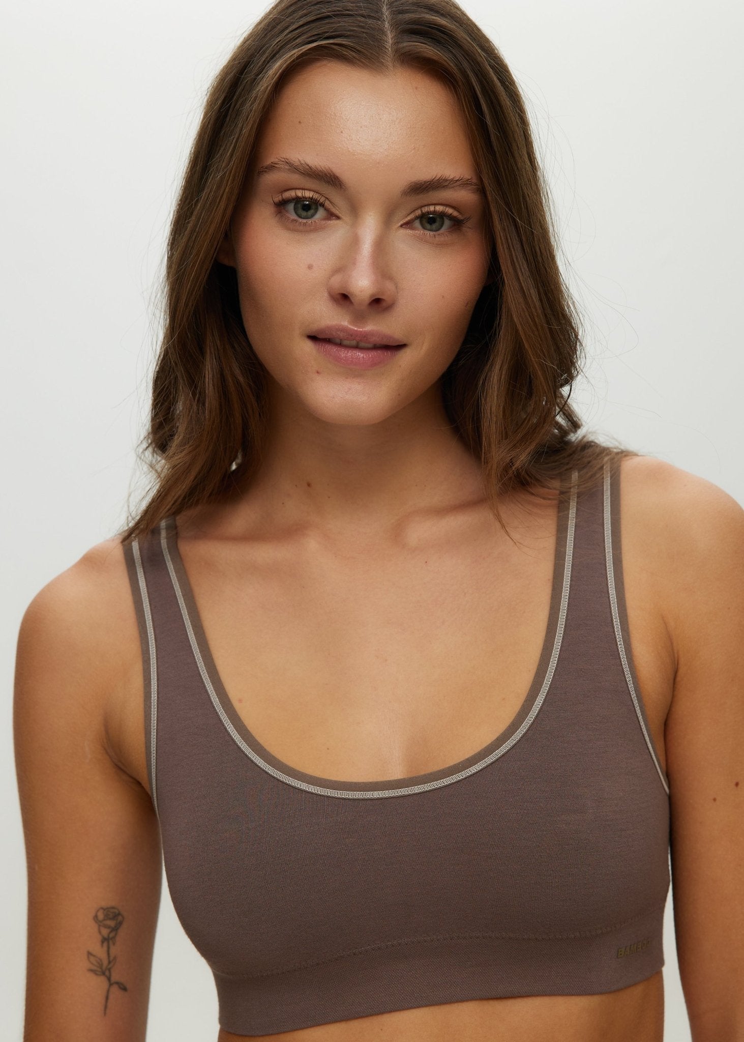 Seamless Scoop Neck Bralette