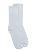 Unisex Grey Crew Socks