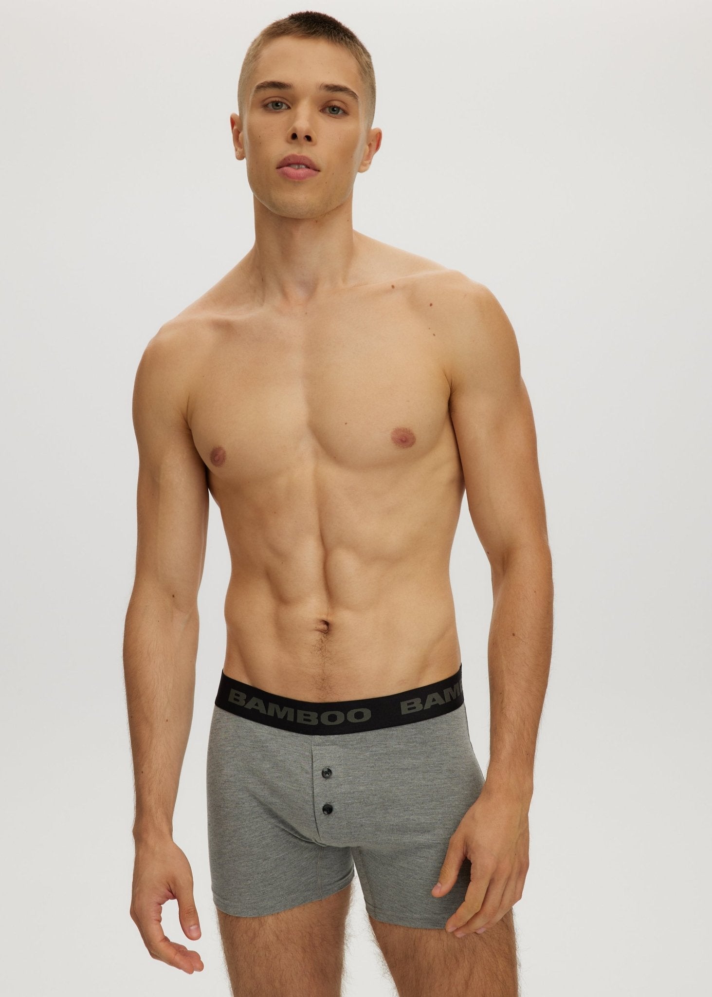 3-Pack Buttoned Boxer Briefs 4"