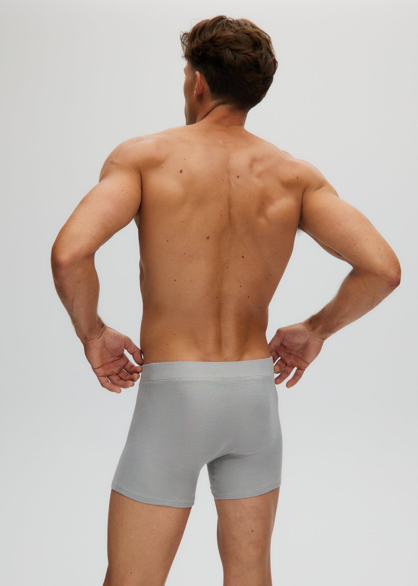 Rib Men Boxer 4"