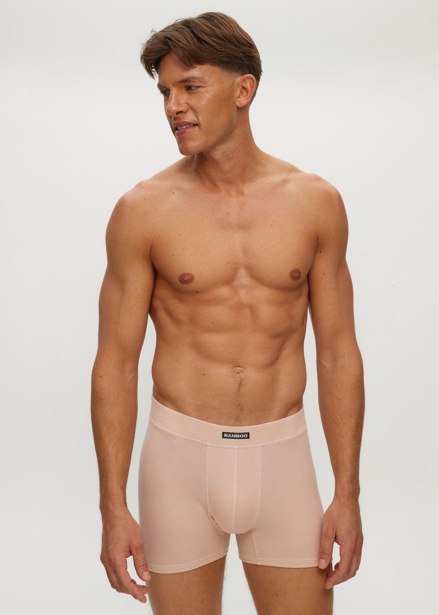 Rib Men Boxer 4"