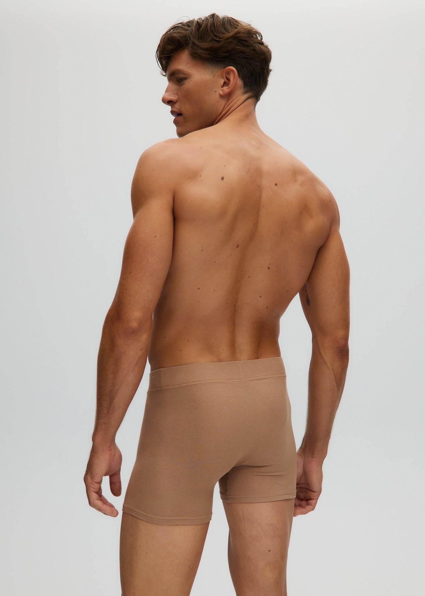 Rib Men Boxer 4"